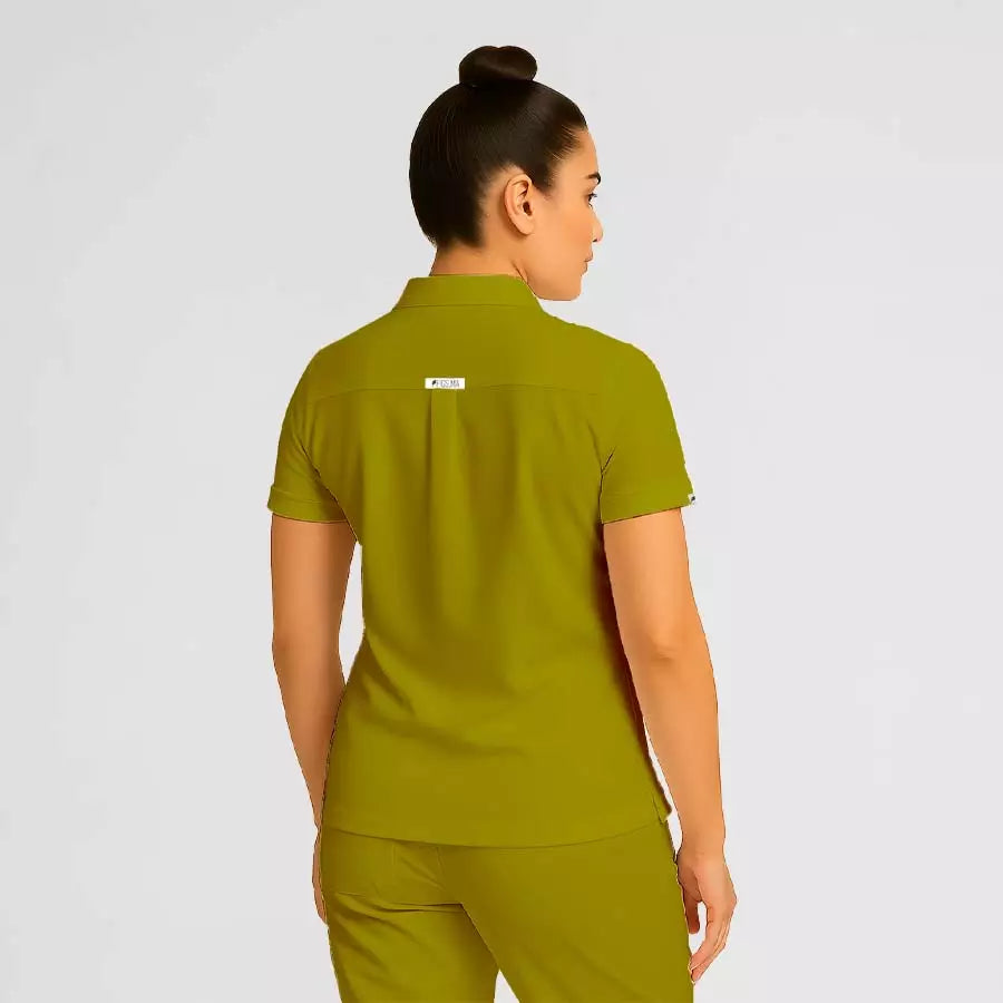Pyjama de Bloc Femme - Col Chemise Stretch