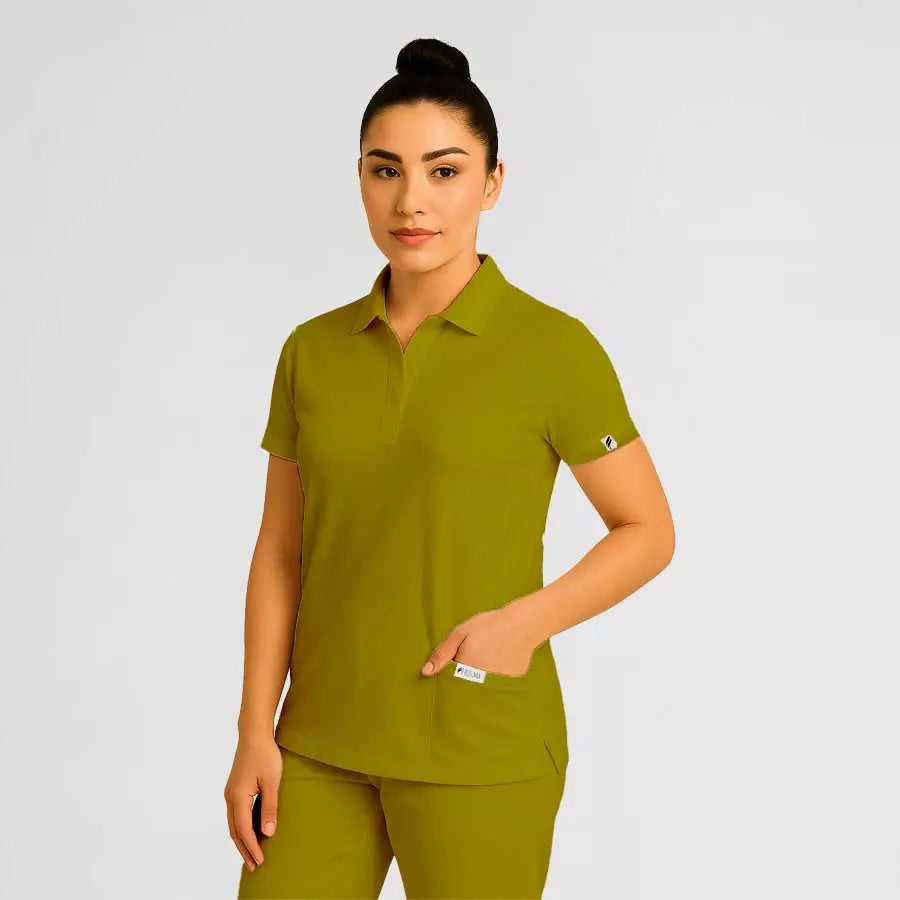 Pyjama de Bloc Femme - Col Chemise Stretch