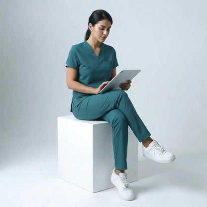 Pyjama de Bloc Femme - Col V Stretch