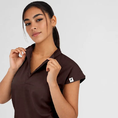 Pyjama de Bloc Femme - Col Officier Stretch