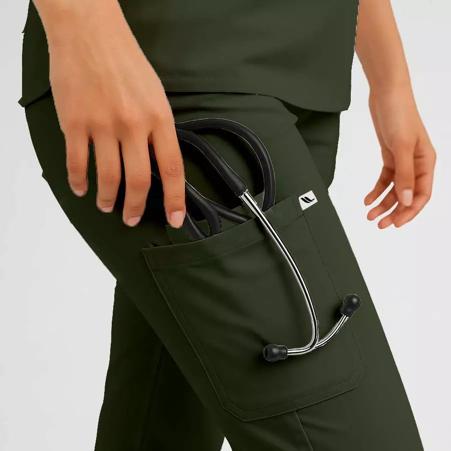 Pyjama de Bloc Femme - Col Officier Stretch