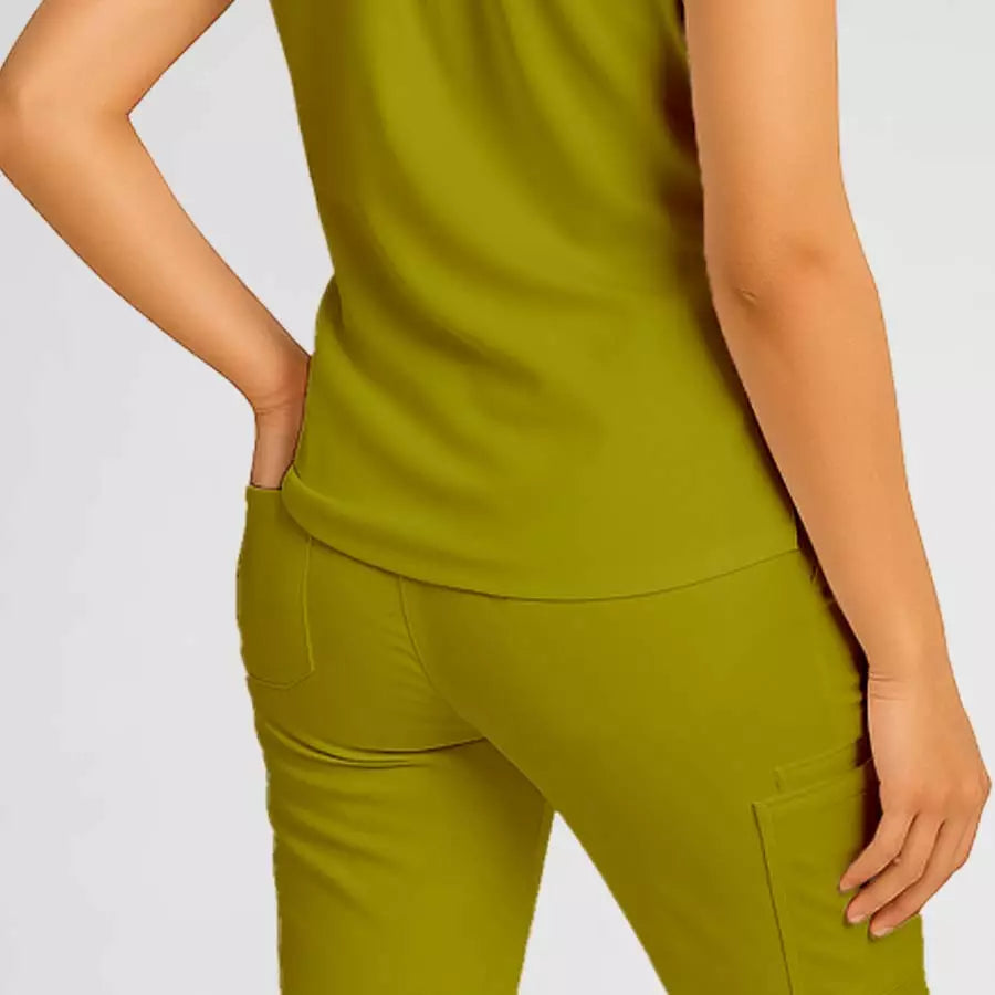Pyjama de Bloc Femme - Col Officier Stretch