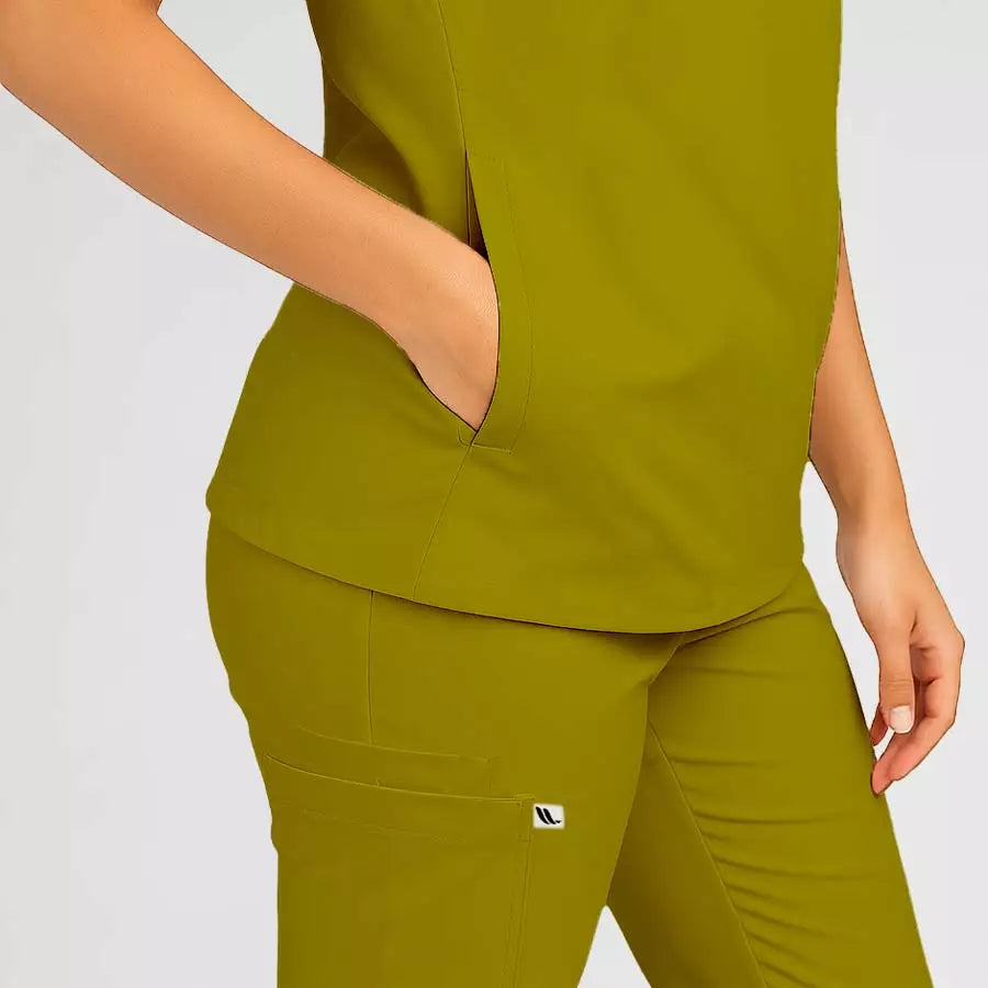 Pyjama de Bloc Femme - Col Officier Stretch