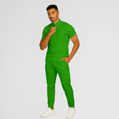 Pyjama de Bloc Homme - Col Officier Stretch