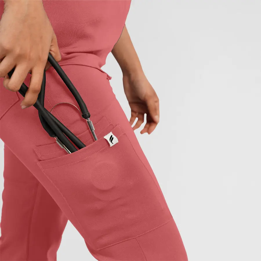 Pyjama de Bloc Femme - Col Officier Stretch