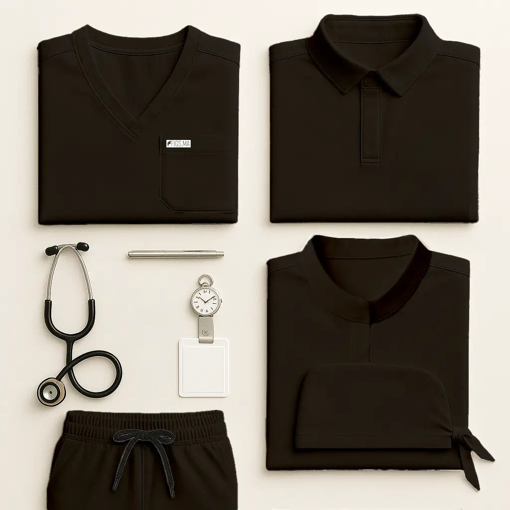 PACK ESSENTIEL FEMME – Pyjama + 2 Hauts (Calot Offert)