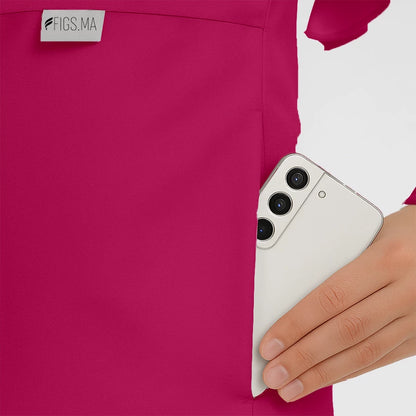 Pyjama de Bloc Femme - Hijab porté par une professionnelle de santé | FIGS.ma – Scrubs confortables et modernes au Maroc