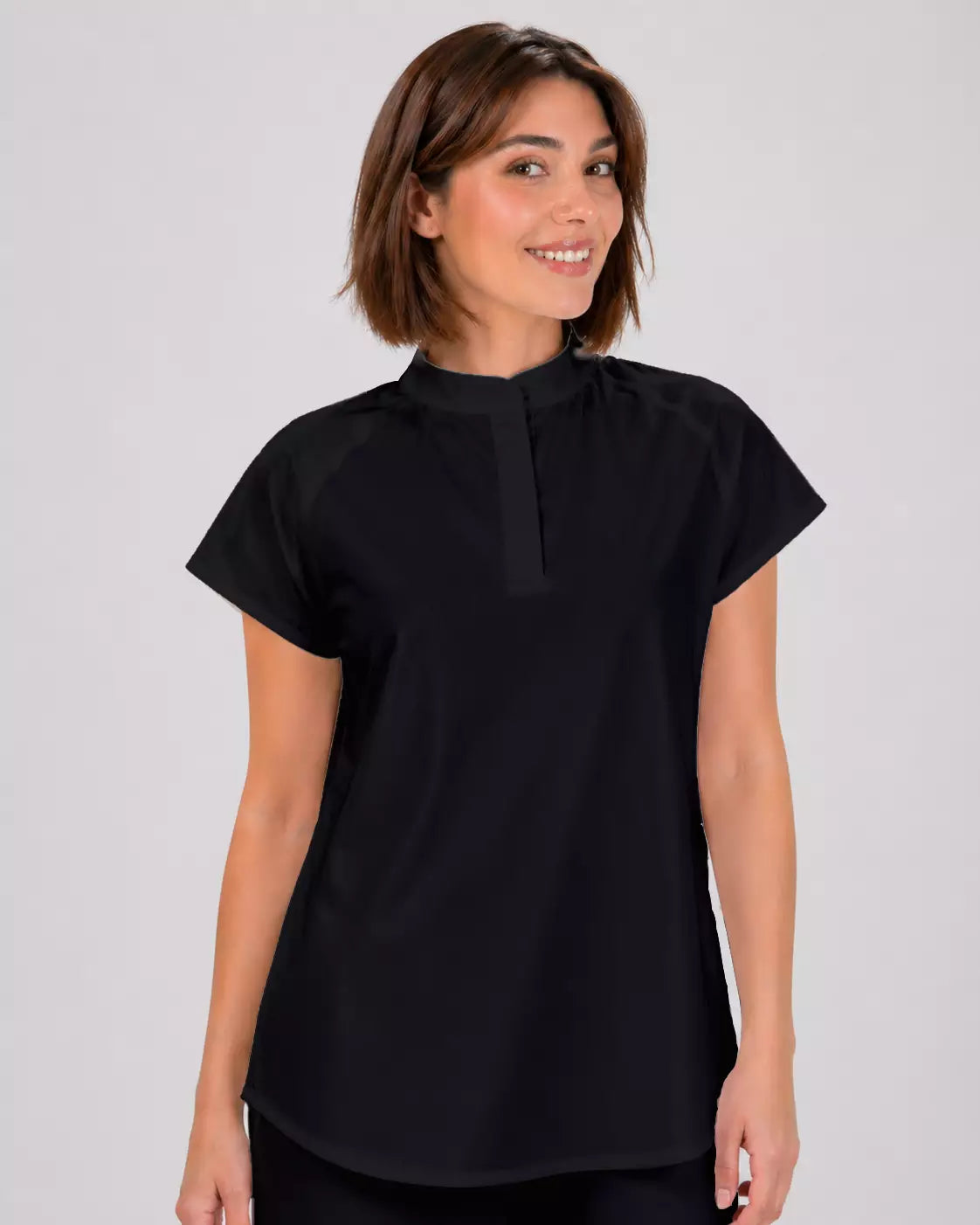 Haut uniquement Femme – Col Officier Stretch