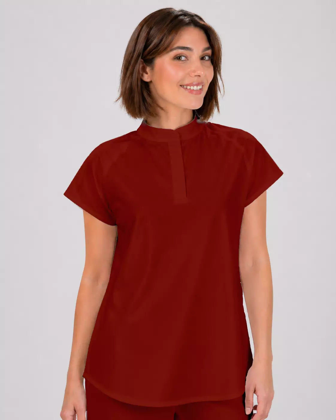 Haut uniquement Femme – Col Officier Stretch