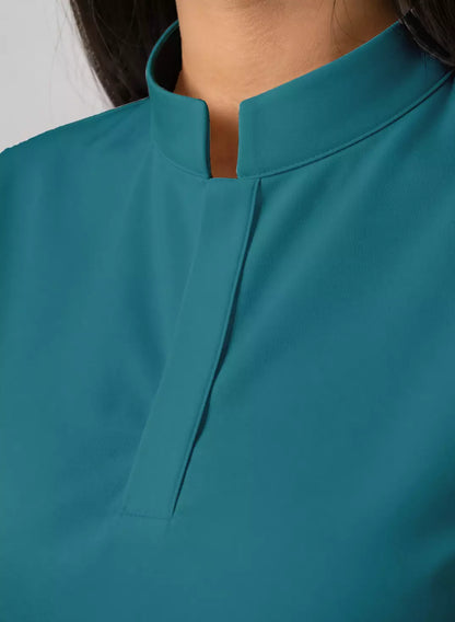Haut uniquement Femme – Col Officier Stretch
