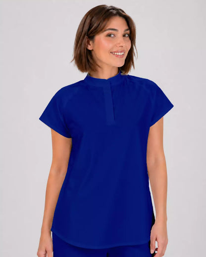 Haut uniquement Femme – Col Officier Stretch