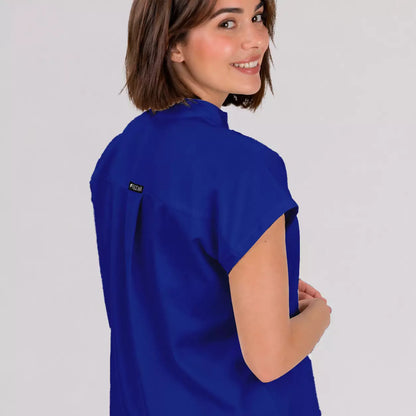 Haut uniquement Femme – Col Officier Stretch