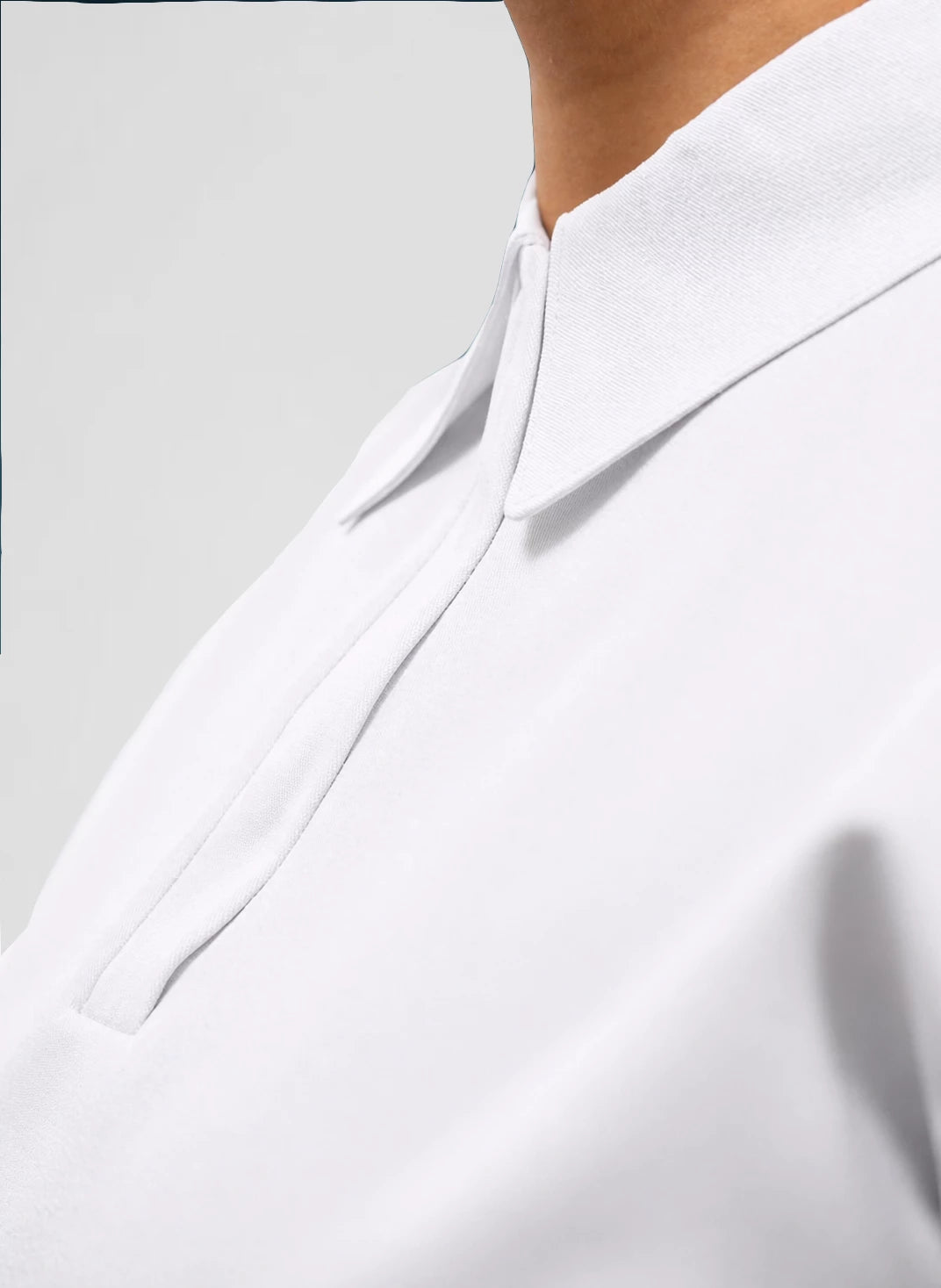 Haut uniquement Femme – Col Chemise Stretch