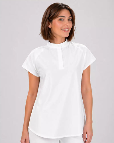 Haut uniquement Femme – Col Officier Stretch