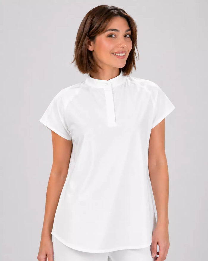 Haut uniquement Femme – Col Officier Stretch